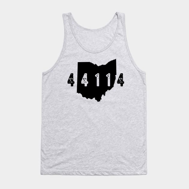 Ohio 44114 Cleveland Downtown Tank Top by OHYes